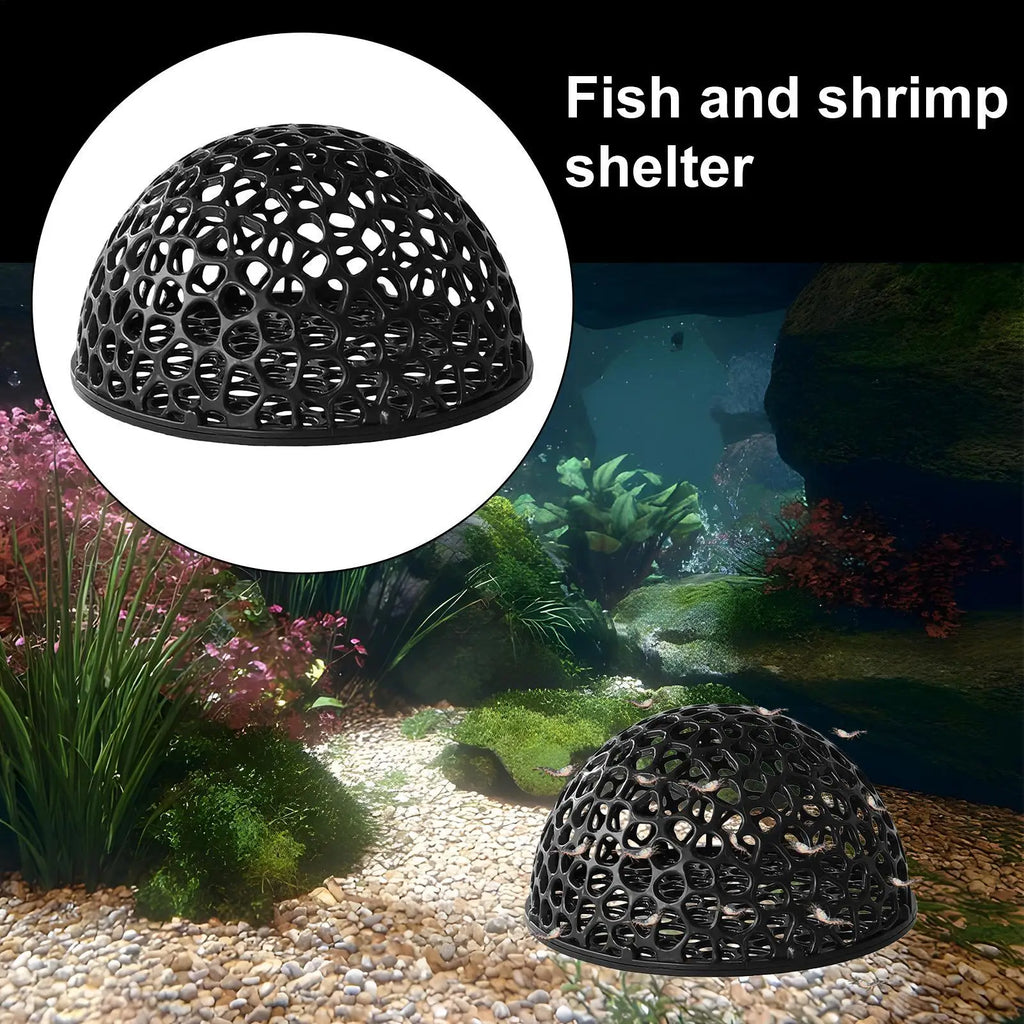 Aquarium Shrimp Hide Shrimp Aquarium Breeding Hide Cave Hiding Tools Hollow Ornamental Fish Resting Place Underwater Saltwater Qme