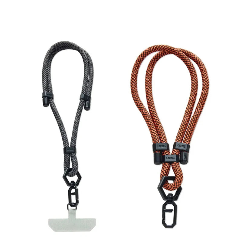 Universal 160CM Crossbody Lanyard Strap Chain For Phone Case Cover Sport Climbing Colorful Nylon Single Cord Rope Qme