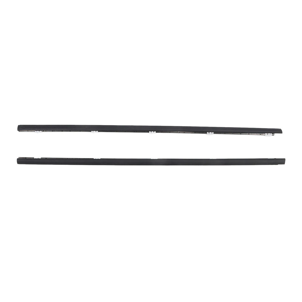 1Pair of Vehicle Door Window Weatherstrip 72410‑SR3‑003 Rainwater Resistant Window Seal Belt Molding Trim for Honda Civic Qme 2pcs