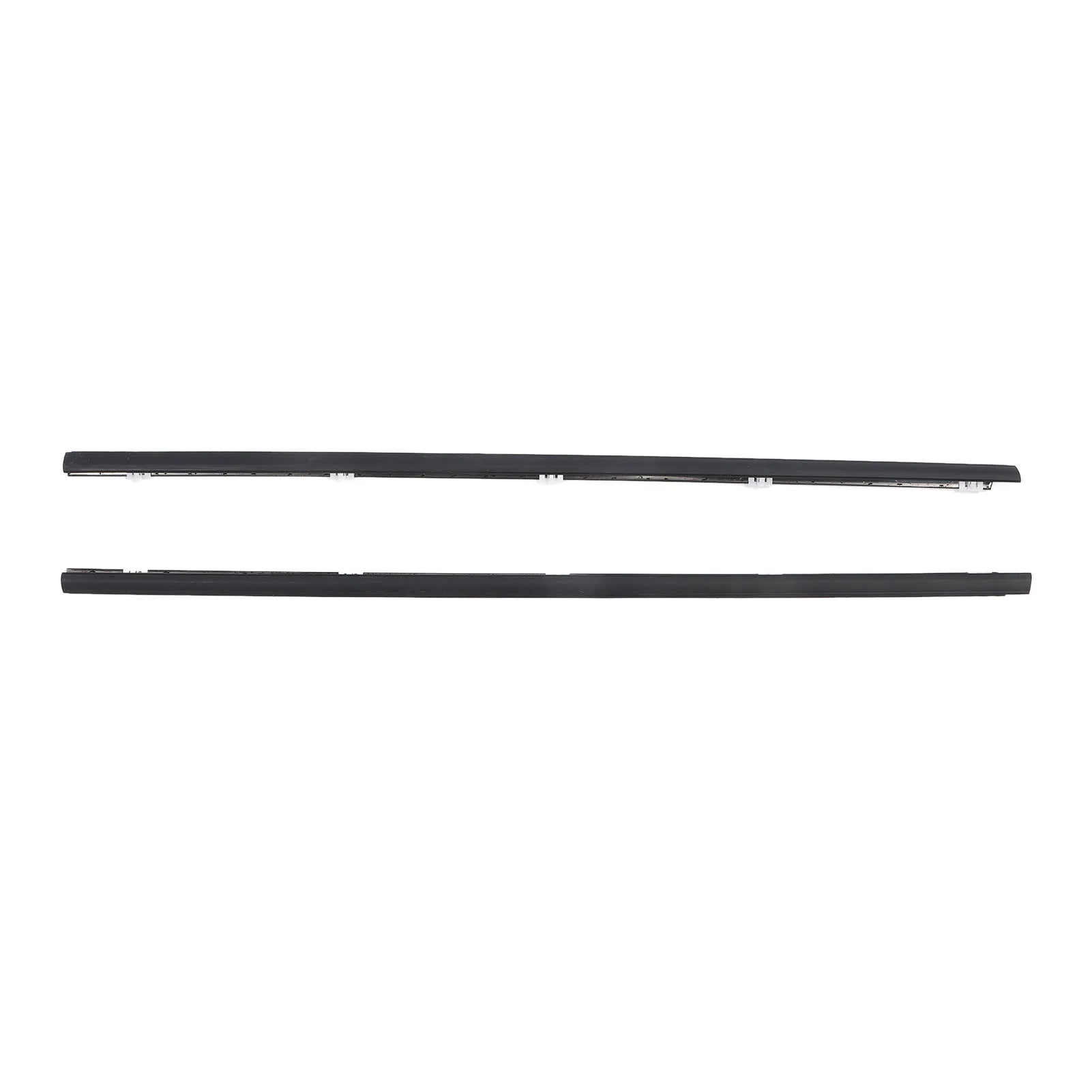1Pair of Vehicle Door Window Weatherstrip 72410‑SR3‑003 Rainwater Resistant Window Seal Belt Molding Trim for Honda Civic Qme 2pcs