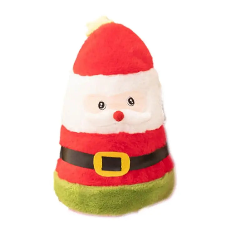 Plush Christmas Hat Reversible Double-sided Holiday Adults Soft Qme China Mainland