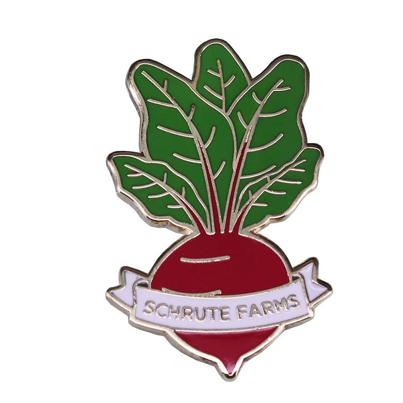 Classic Comedy Enamel Pins American Fashion TV Show Brooches Friends