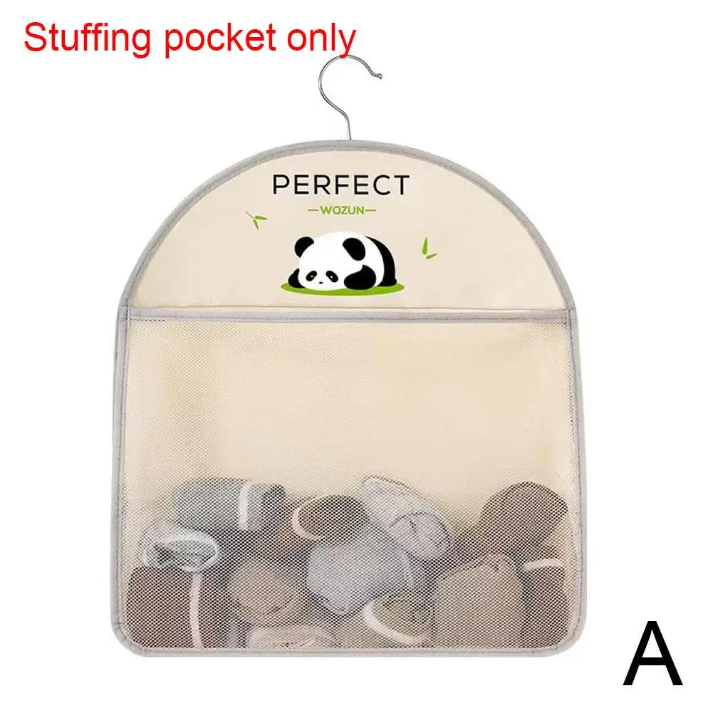 Large Capacity Storage Net, Dormitory Wardrobe, Socks Underwear Hanging Bag, Multilayer Breathable Mesh Pocket Door Storage Bag Qme single layer