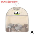 Large Capacity Storage Net, Dormitory Wardrobe, Socks Underwear Hanging Bag, Multilayer Breathable Mesh Pocket Door Storage Bag Qme single layer