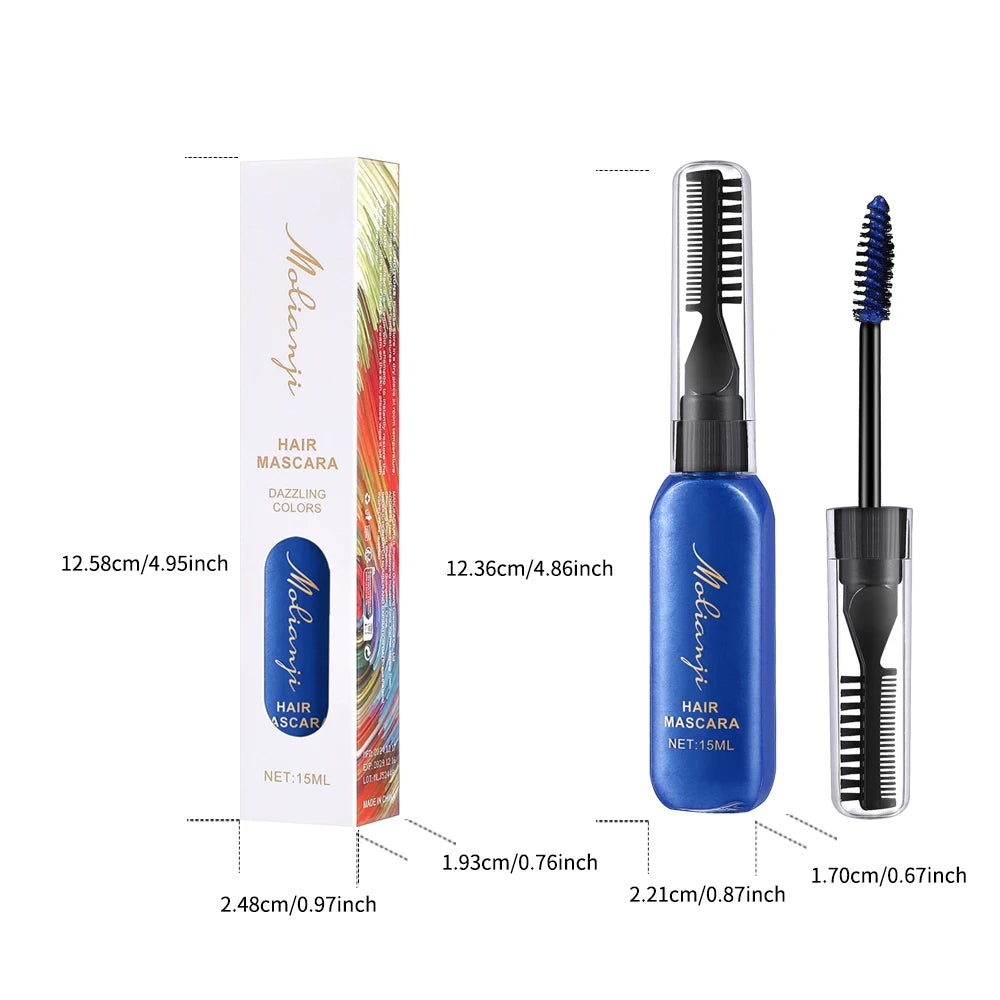Multi Colored Hair Dye Long-lasting Fixing Suitable Eyelashes Qme