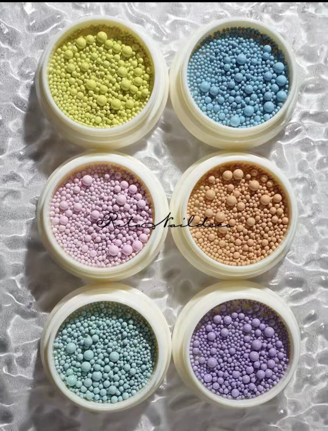 Macaron 3D Steel Ball Stud Accessories Flower Charm Resin Design Qme Amy Green