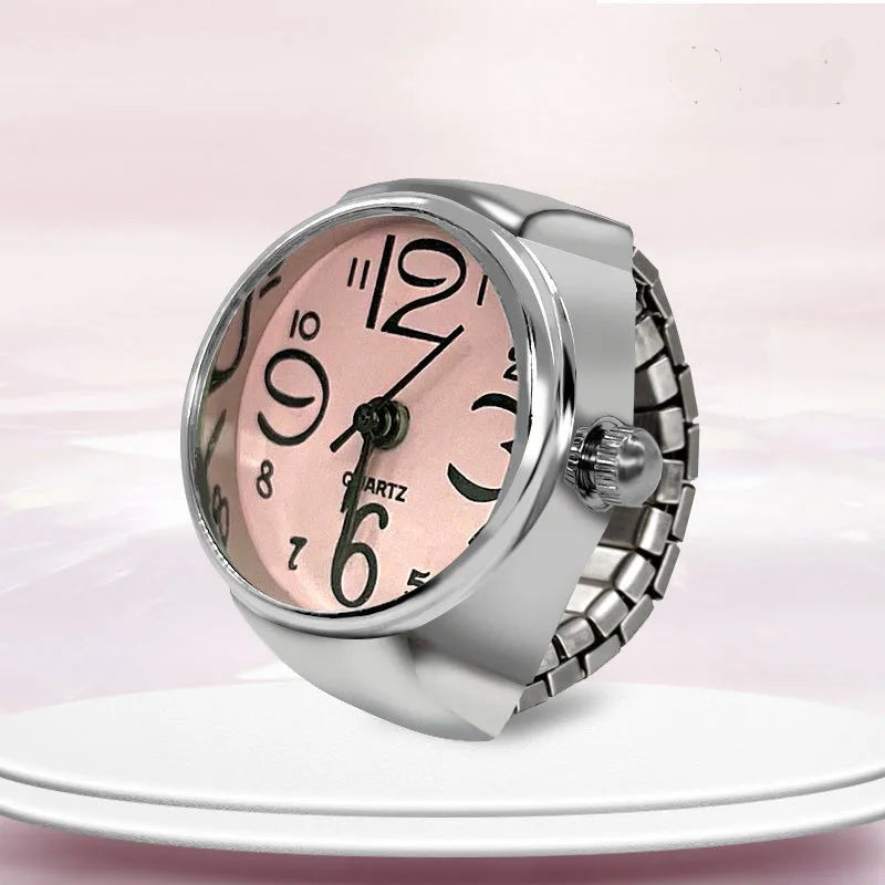 Personalized men's and women's finger watches hot selling couple ring watches Korean version fashion Qme 9
