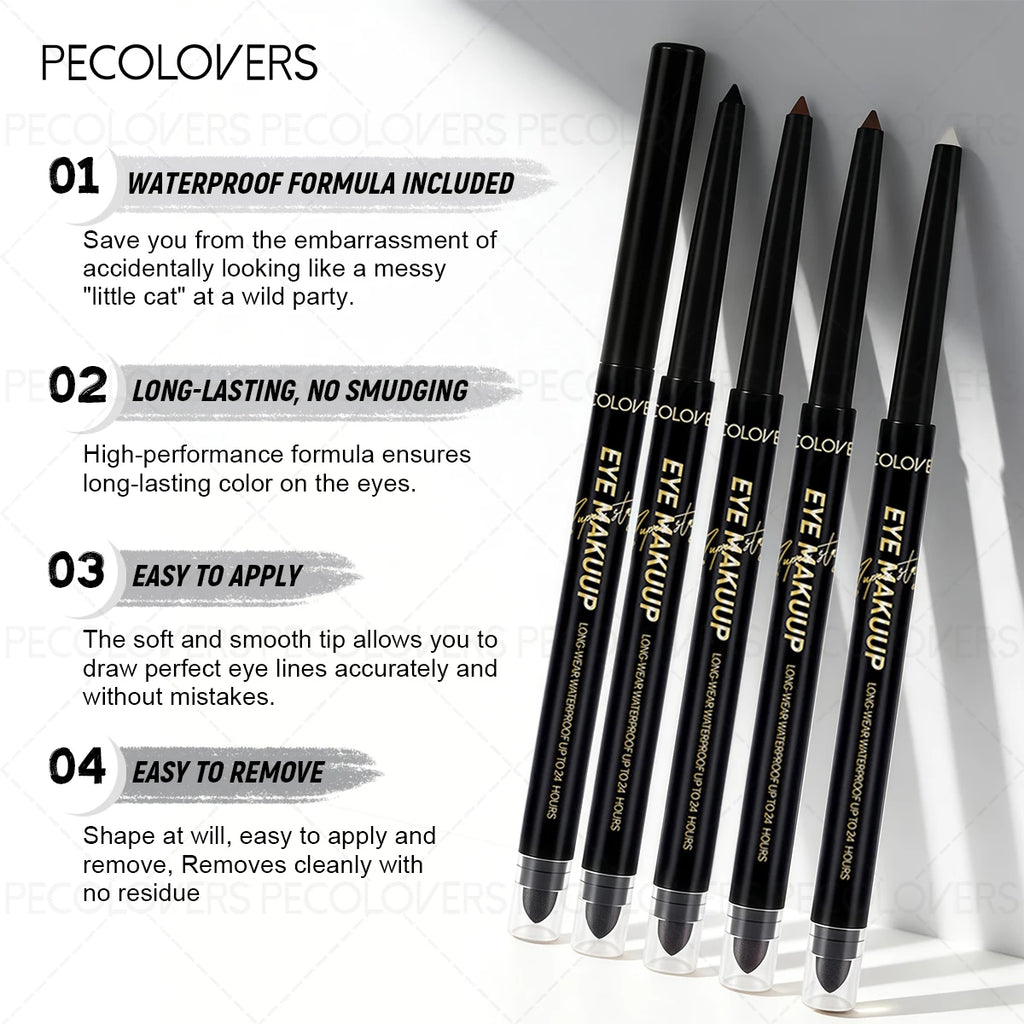 Double Head Eyeliner Gel Pen Multi Selection Rendering Not Easy Qme