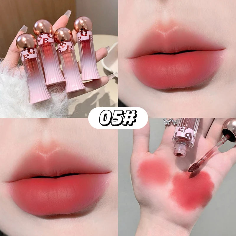 Gege Bear Velvet Mist Lip Glaze Matte Clay Long-lasting Non-drying Qme GX1388-5
