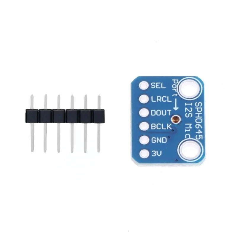 SPH0645 I2S MEMS Microphone Breakout Board Module Ultra Small Plug Qme