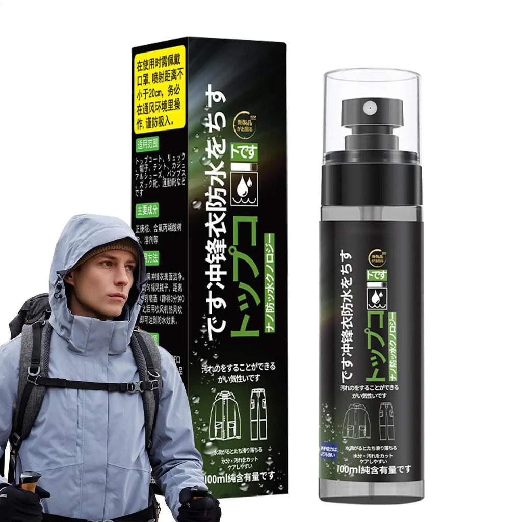 Fabric Waterproofing Spray 100ml Fabric Protector Spray Neutral Eco-Friendly Water Protector Spray For Boots Jacket Shoes Tents Qme