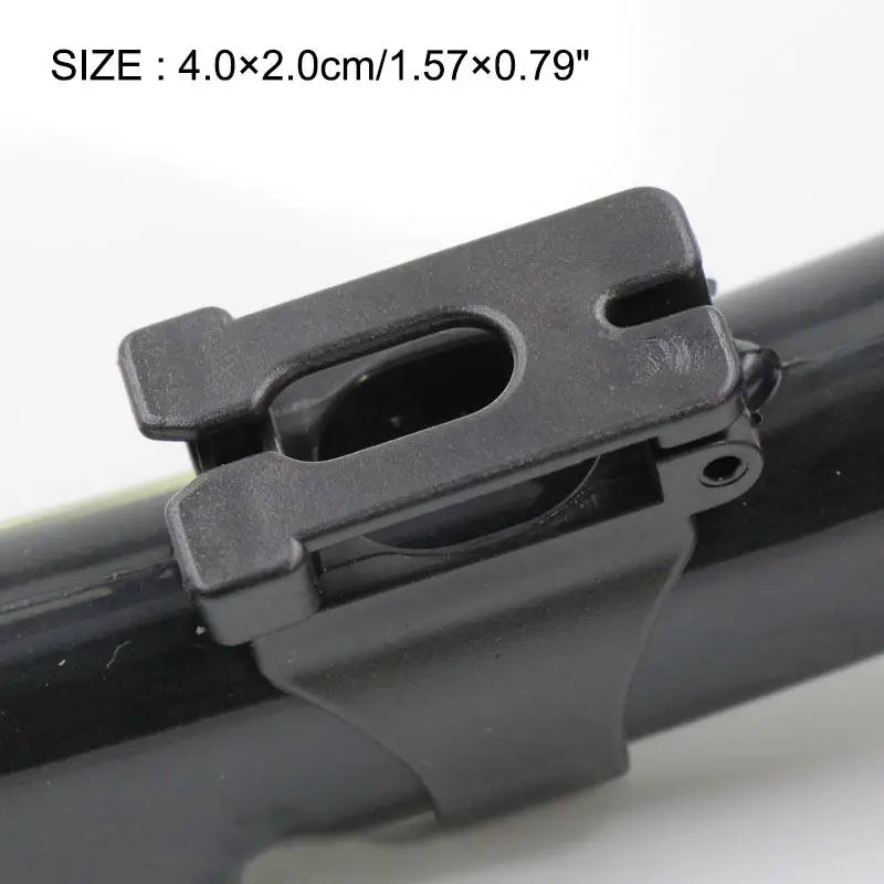 Silicone Snorkel Strap Keeper Dives Universals Plastic Clip Mask Tube Qme 3