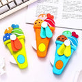 Portable Hand Pressure Fan Toys Kids Adult Birthday Random Mini Qme 1pcs randomly sentA