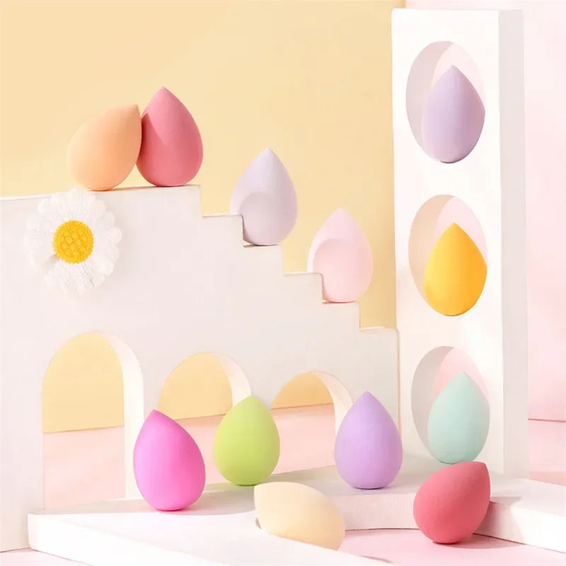 Peach Water Drop Gourd Makeup Sponge Professional Cosmetic Puff for Foundation Concealer Cream Make Up Blender Soft Sponge Qme