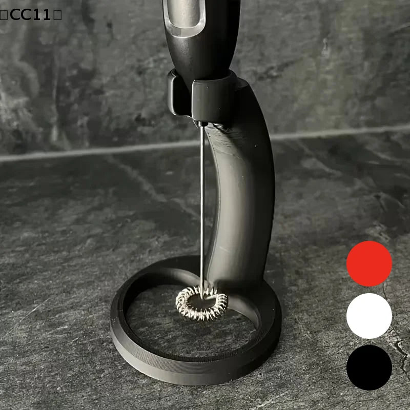 Milk Frother Holder Coffee Foam Maker Stand Electric Egg Beater Qme