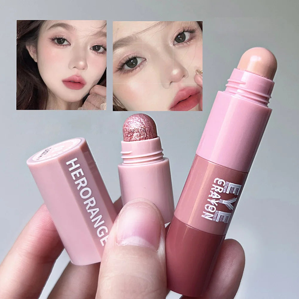 Mini Cannonball Combination Eyeshadow Four-color High-gloss Matte Qme