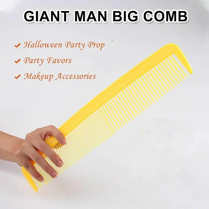 Professional Clown Comb Women Extra Large Prank Brushes Funny Qme