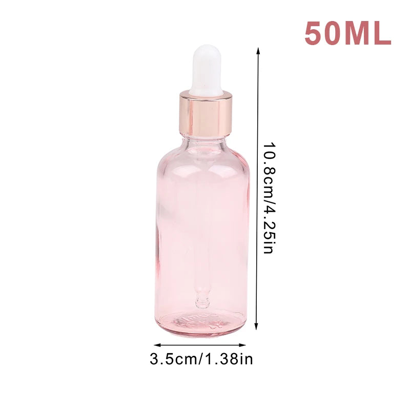 Aromatherapy Liquid Pipette Essential Massage Dropper Bottles Qme 50ml