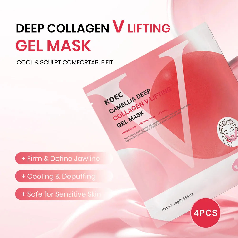 Women Face Slimming Bandage V Line Face Lifting Mask Double Chin Reducer Facial Strap for Firming Tightening Skin Care Product Qme