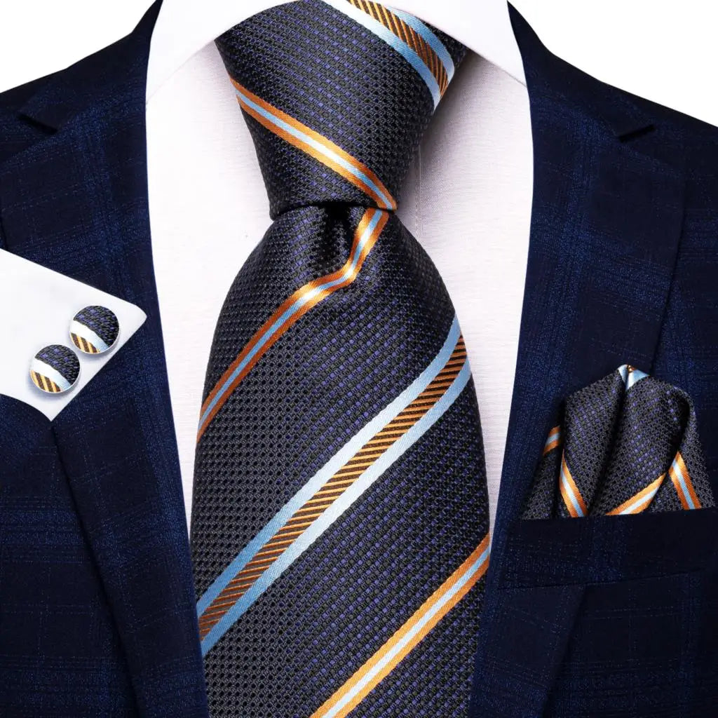 Men Tie Floral Red Blue Neckties Classic Party Wedding Green Purple