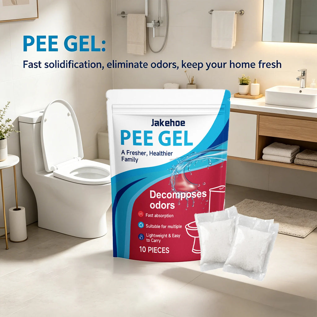 Pee Gel Urine Solidifier Packs Eliminates Urine Odors Fast-Acting Absorption Camping Travel Sanitary Solution Absorbent Powder Qme