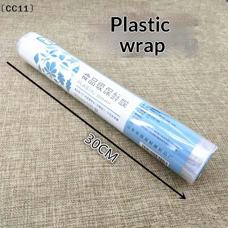 Cling Film Clear PE Disposable Microwavable Small Roll Food Wrap Keep Qme