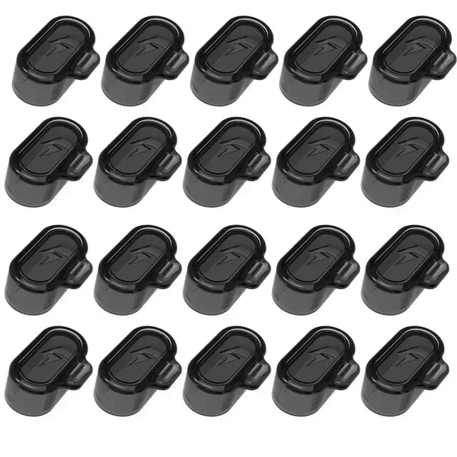 Charging Port Dustproof Plug Cover Protector Cap for Garmin Forerunner 955 945 255 Fenix 7 7S 7X 6 6S 6X TPU Clear Dust Cap Case Qme 20pcs Black