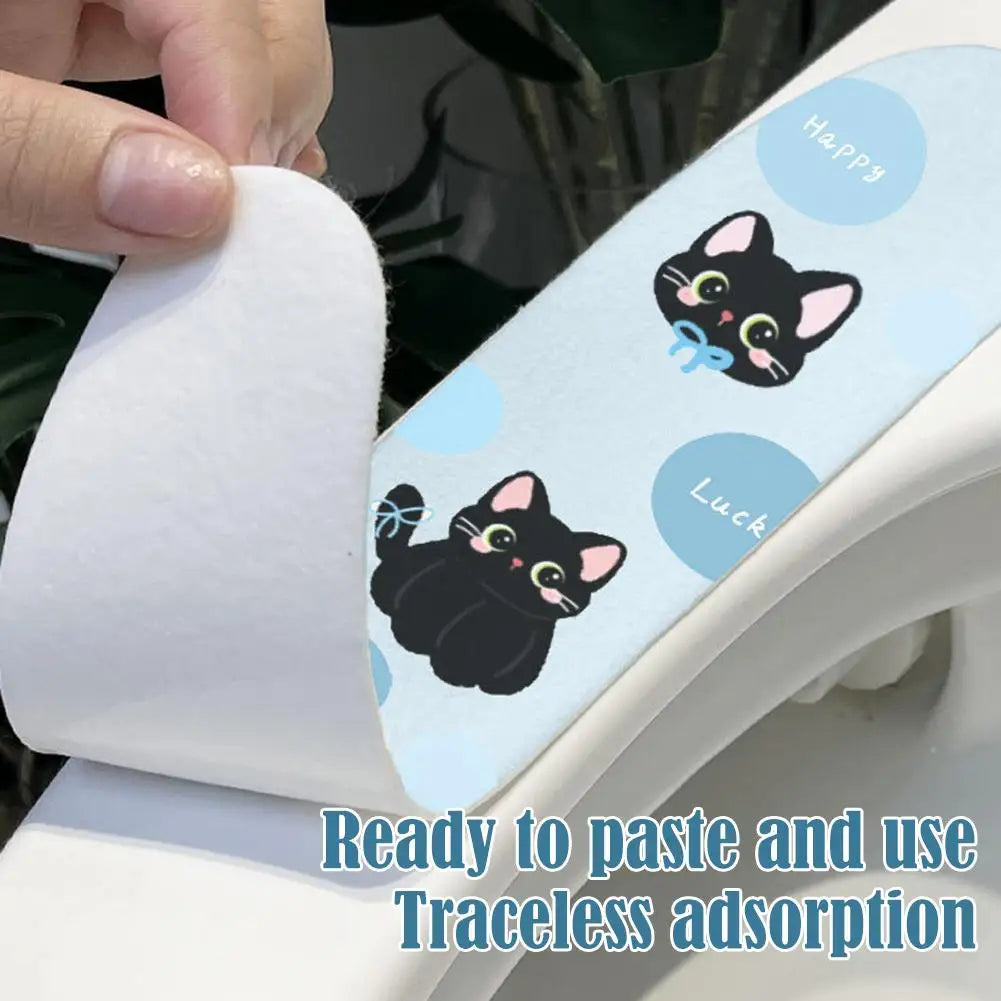 Portable Toilet Seat Cushions Sticky Lid Cover Pads Washable Tank Qme