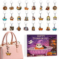 2025 Halloween Count Down Calendar Countdown 24 Keychain Pendants 2D Qme Model A China Mainland 27x18.5x3.5cm