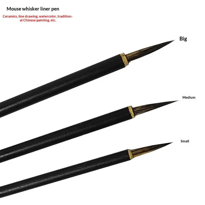 Chinese Calligraphy Brushes Hook Line Brush Fine Detail Paint Qme