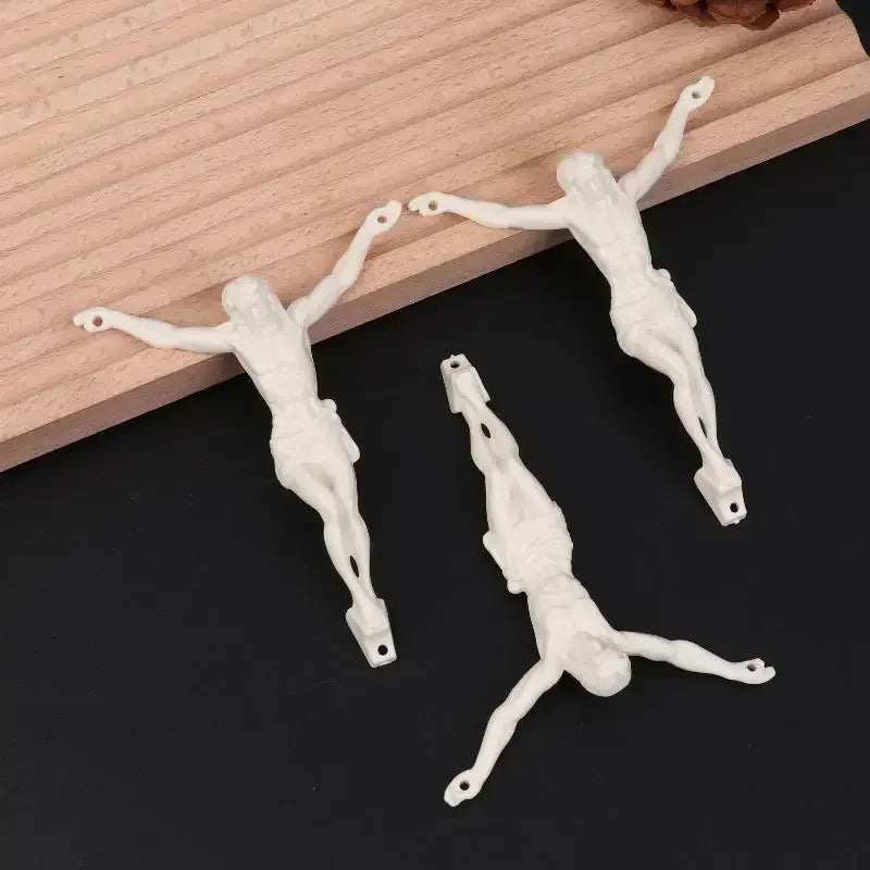 1/3Pcs Jesus Figurine Pendant For DIY Jewelry Craft Accessories Housewarmings Gift Present Decoration Qme