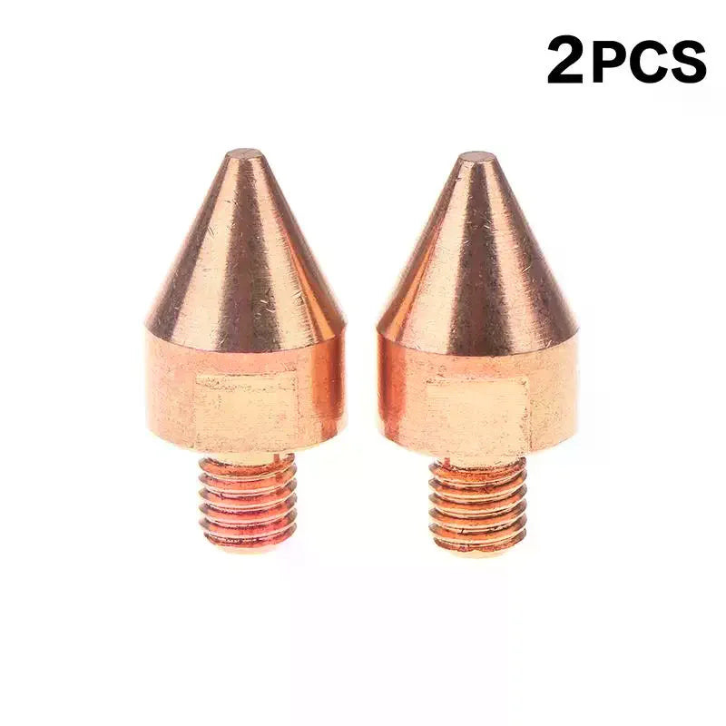 2pcs Resistance Spot Welding Tips Electrodes For Welding Thickness 0.6-1.5mm Steel Plat CE Portable Spot Welder Qme