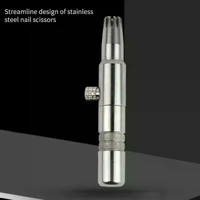 Mini Manual Nose Ear Hair Trimmer Stainless Steel Sharp Edge Painless Qme