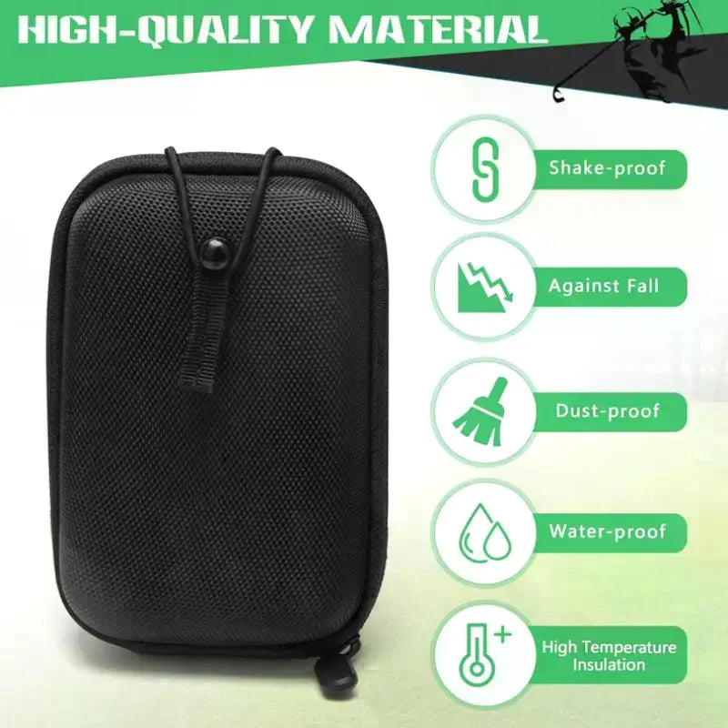 Rangefinder Case EVA Hard Cover Range Finder Bag Outdoor Telescope Hunting Rangefinder Storage Case Mini Shockproof Bag Qme