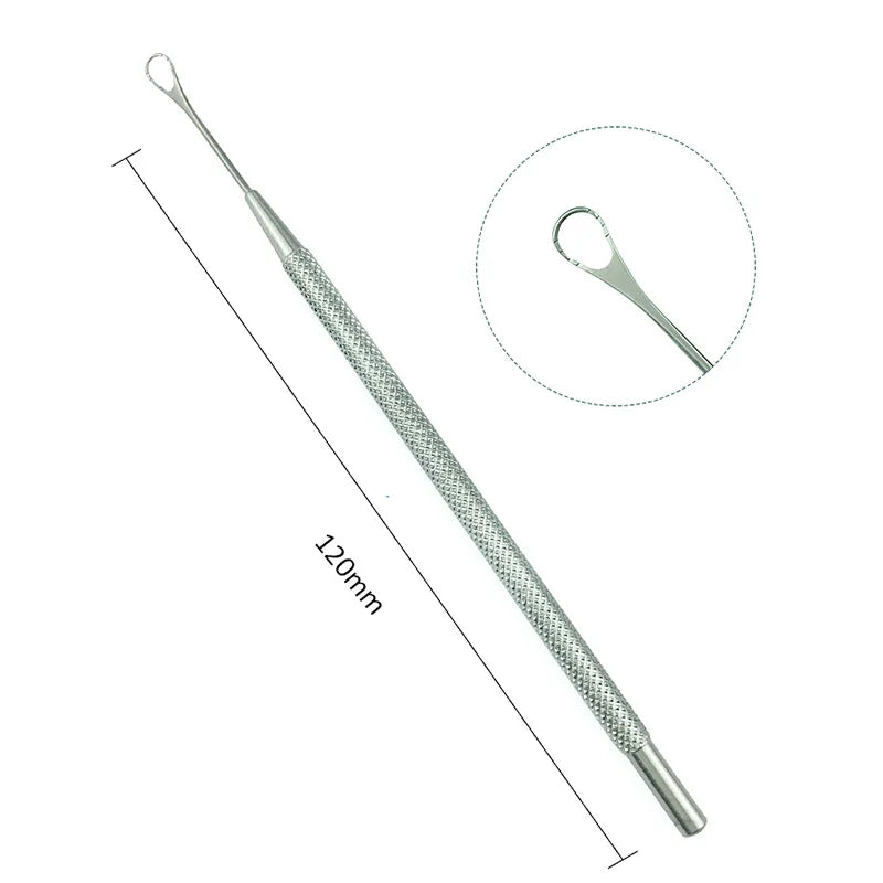 Ophthalmic Eye Lens Loop Stainless Steel Titanium Alloy Instrument Qme A