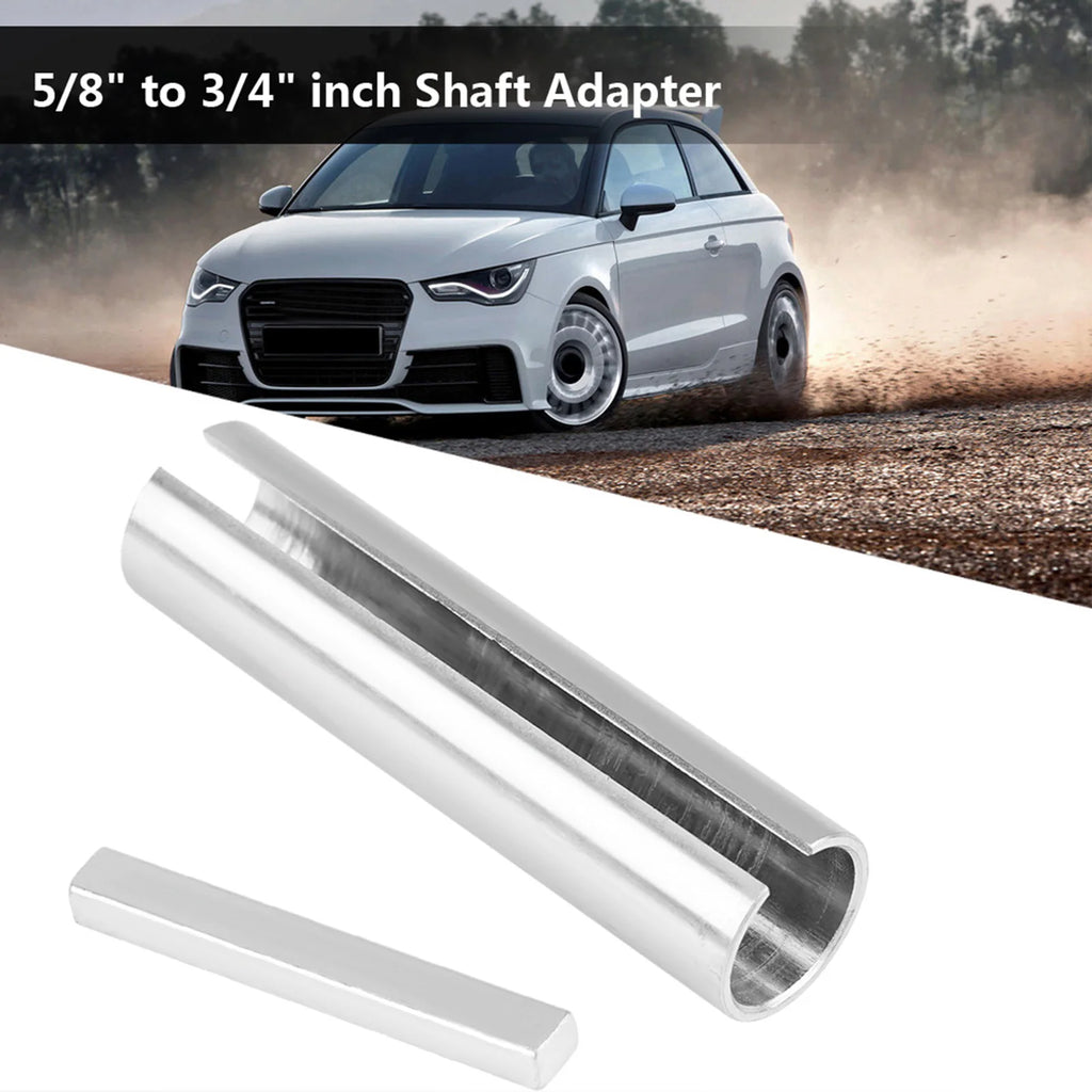 Crank Shaft Sleeve Adapter 5/8" to 3/4" inch Shaft Adapter Pulley Bore Reducer Sleeve Bushing Sheave & Key Shaft Adapter Qme
