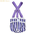 Pet Dog Suspenders Female Diaper Puppies Adjustable Harnesses Belly Qme for purple. stripes S. CN