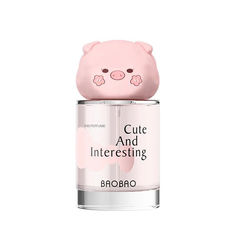Cute Interesting Girls' Perfume Natural Floral Fragrance Lasting Eau Qme Pig 30ML