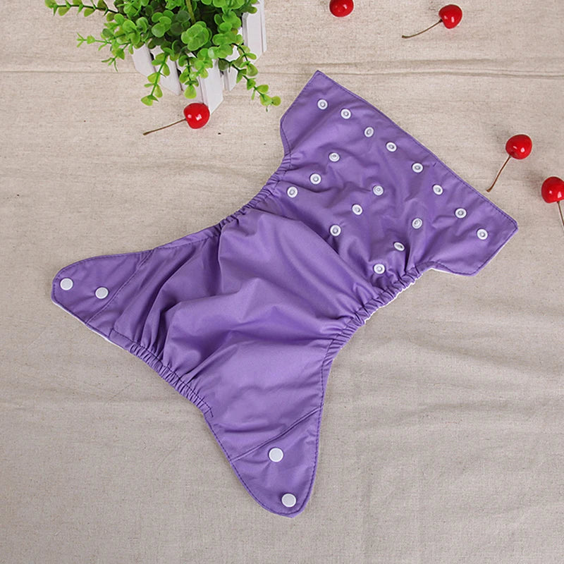 Baby Training Pants Buttons Diaper Baby Underwear Summer Washable Breathable Diaper Pants Baby Diapers Cotton Learning Trousers Qme
