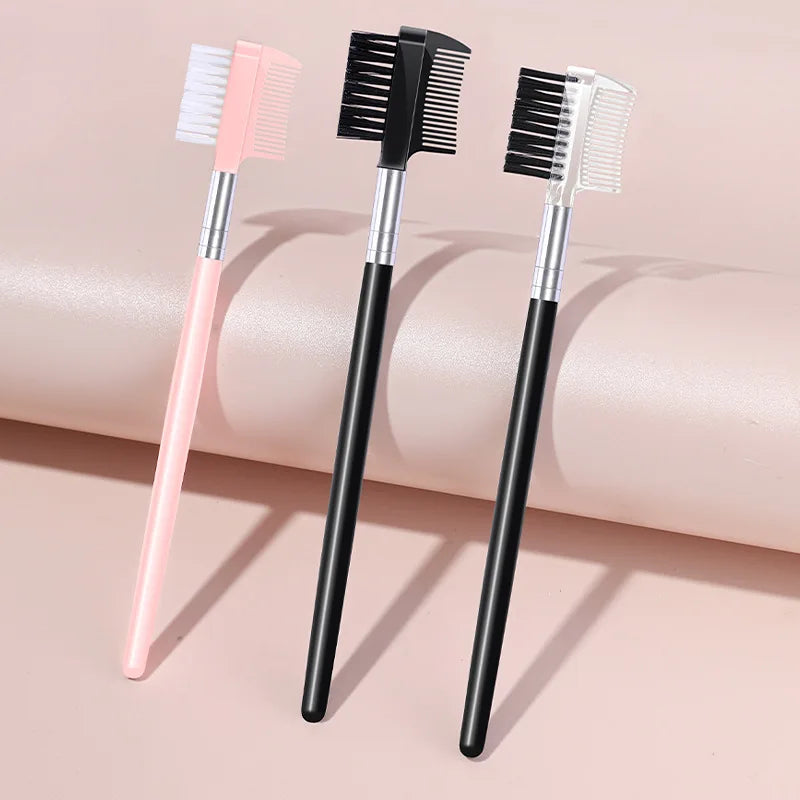 Dual-headed Eyebrow Comb Makeup Brush Beauty Tool Professional Lash Qme