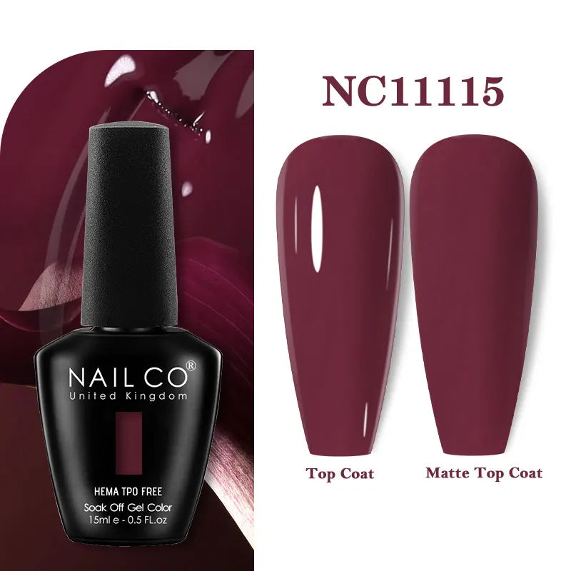 NAILCO Fresh Gel Nail Polish Nails Semi-permanent Varnish Hybrid