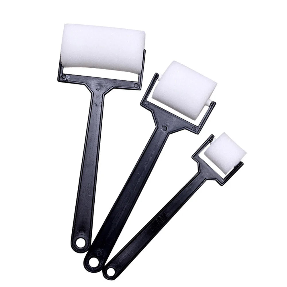 Craft Tool Sponge Paint Roller Brush Decorative Supplies 3pcs Craft Tool Foam Painting Roller Brush Foam Brushes Craft Tool Qme Default Title