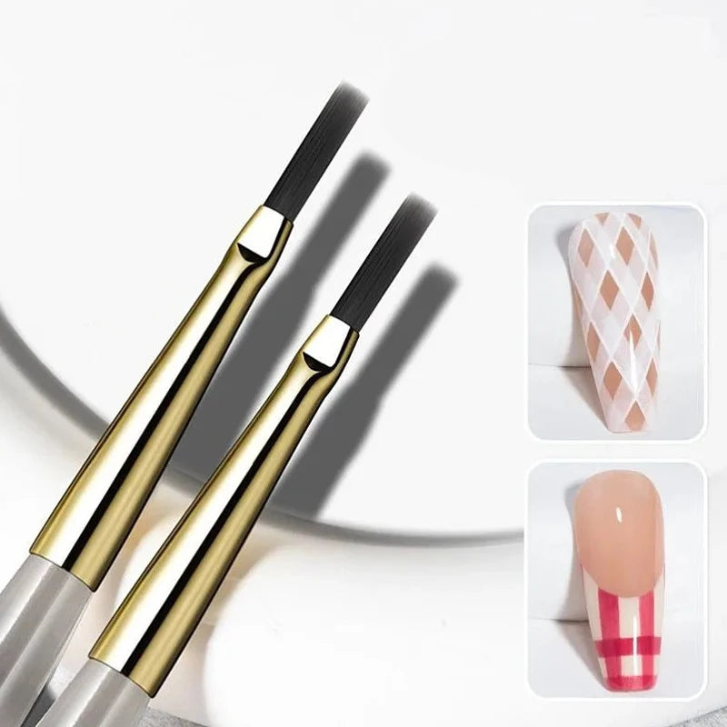 DIY Design Manicure Nail Art Painting Brush Acrylic Lines Pen Stripes Qme