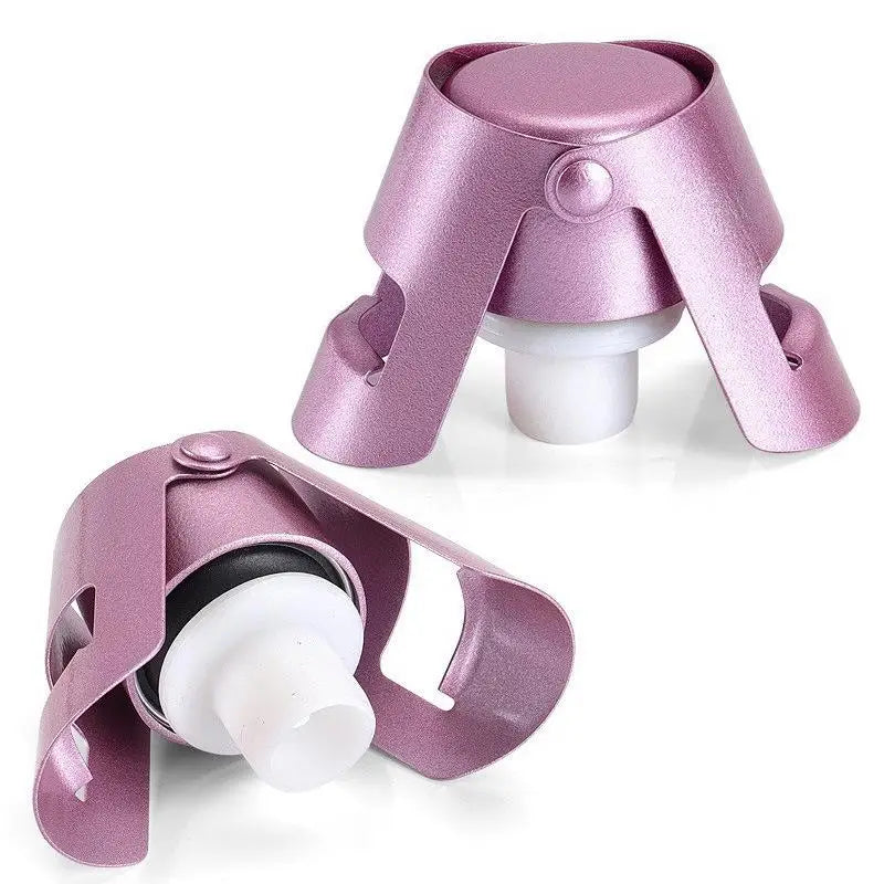 Wine Bottle Stopper Beer Cork Plug Stainless Steel Champagne Qme A6