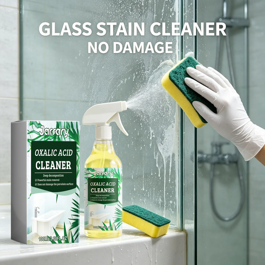 Oxalic Acid Cleaner Spray Quickly Dissolve Limescale Remove Stubborn Dirt Protect Surface Material Multipurpose Bathroom Cleaner Qme
