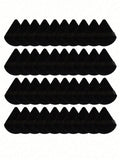 50 40 30 20 10 5 Triangular Velvet Puffs Reusable Face Eye Makeup Qme 40pcs