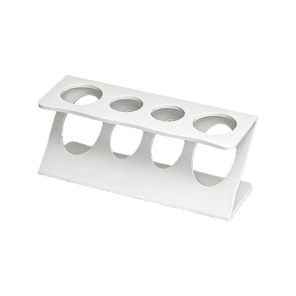 Multi Slot Bathroom Toothbrush Holder Stand Counter Top Toothpaste Shaver Storage Rack Decor Organizer For Family Bathroom Qme White
