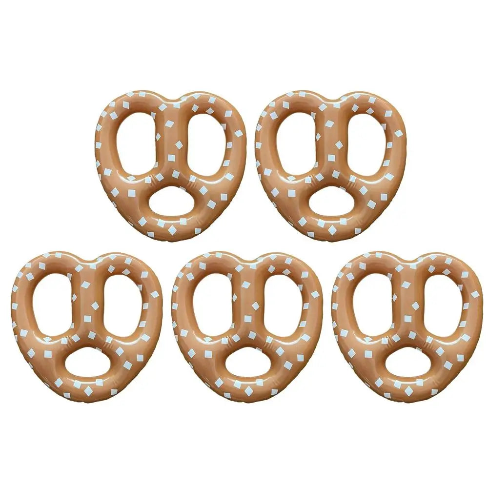 Oktoberfest Decorations 5 Pieces Pretzel Party Supplies 15 Inch Inflatable Party Balloons For Birthday Event Festival Christmas Qme as picture China Mainland 14.96 inches Weight