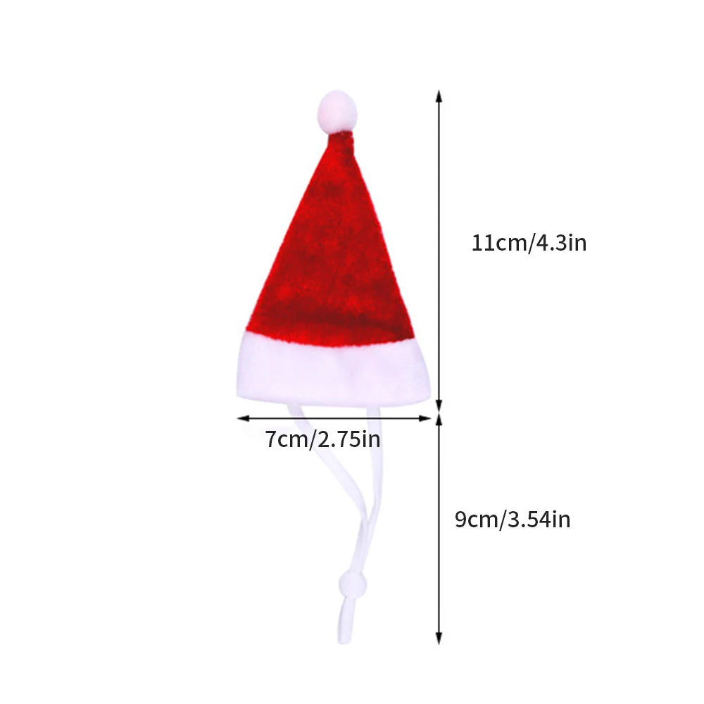 Hamster Hat, Mole Rat Christmas Hat, Little Red Riding Hood, Small Pet Funny Headwear Qme