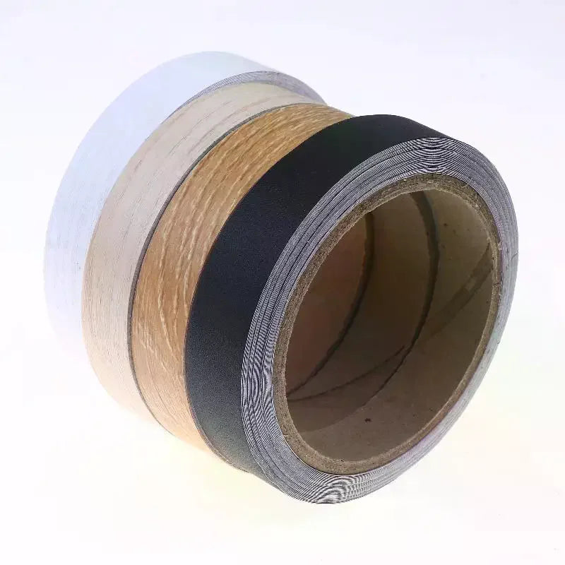 10mx2cm Preglued Edging PVC Edge Banding For Wood Kitchen Wardrobe Furniture Table Desk Board Edgeband Edger Glossy Qme